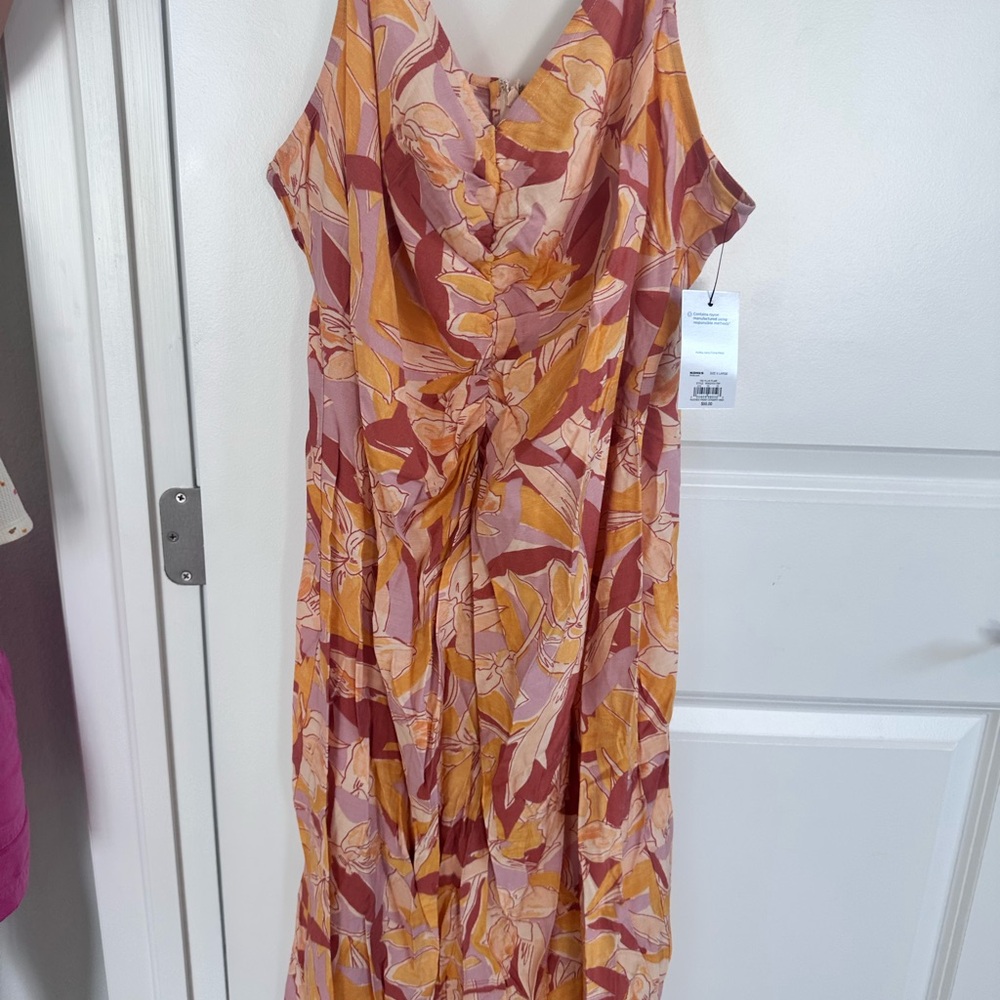 Nine West Floral Sleeveless Dress - Multicolor